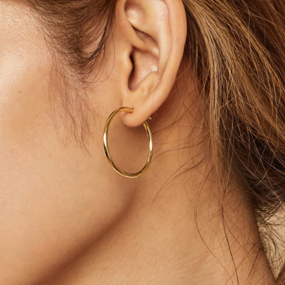 Oradina Everything Hoops - Solid Gold 10K